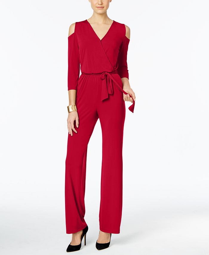Petite top jumpsuit macy's