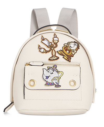 Disney By Danielle Nicole Mila Mini Beauty And The Beast Backpack with Patches