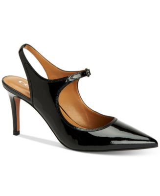 macy's brown pumps