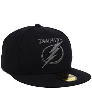 New Era Tampa Bay Lightning Gray Black 59FIFTY Cap - Macy's