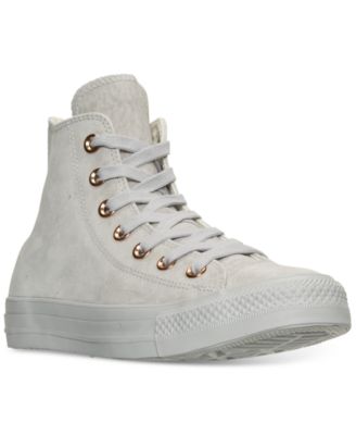 Converse - Women's Chuck Taylor Hi Pastel Leather Casual Sneakers from Finish Line
