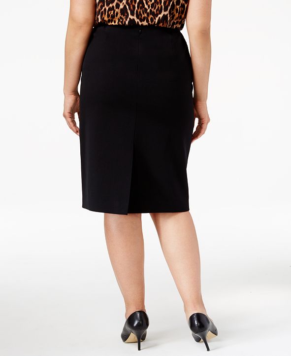 Anne Klein Plus Size Pencil Skirt & Reviews - Skirts - Plus Sizes - Macy's