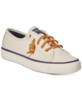 Sperry Women&#39;s Seacoast Canvas Sneakers - Sneakers - Shoes - Macy&#39;s