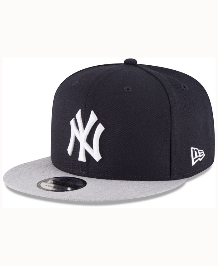 New Era New York Yankees Heather Vize 9FIFTY Snapback Cap - Macy's