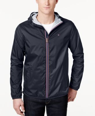 men's nylon coats & jackets with hood