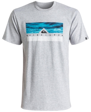 Quiksilver Mens Jungle Box Graphic-Print T-Shirt