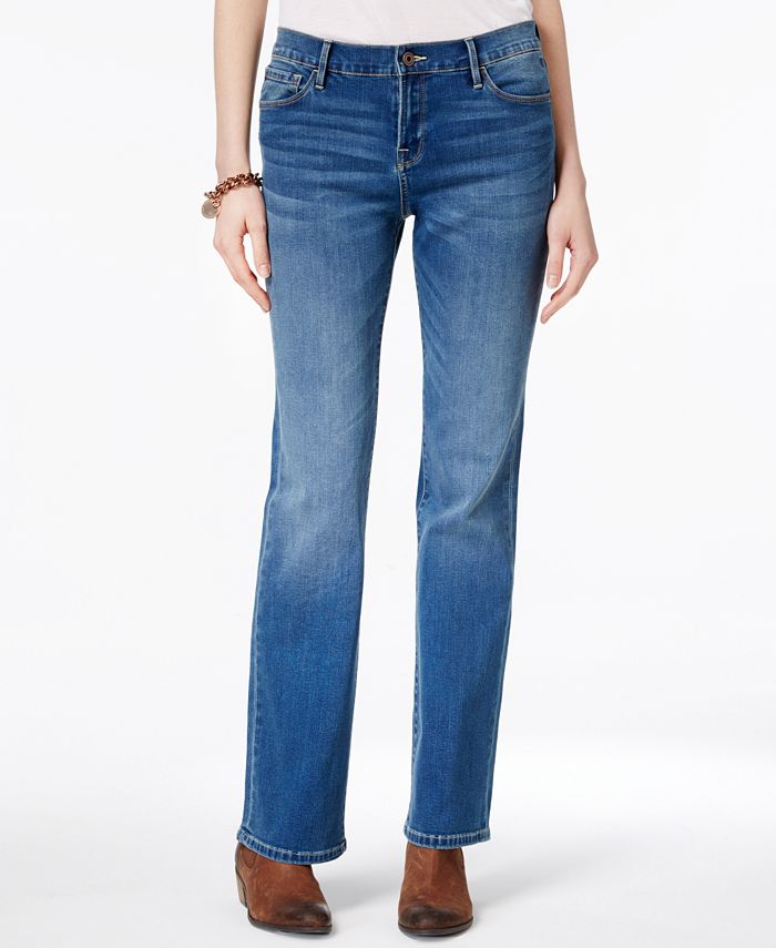 Tommy Hilfiger Pale Blue Wash Bootcut Jeans, Created for Macy's ...