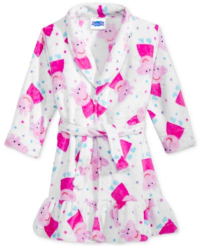 Komar Kids Peppa Pig Robe, Toddler Girls (2T-5T)