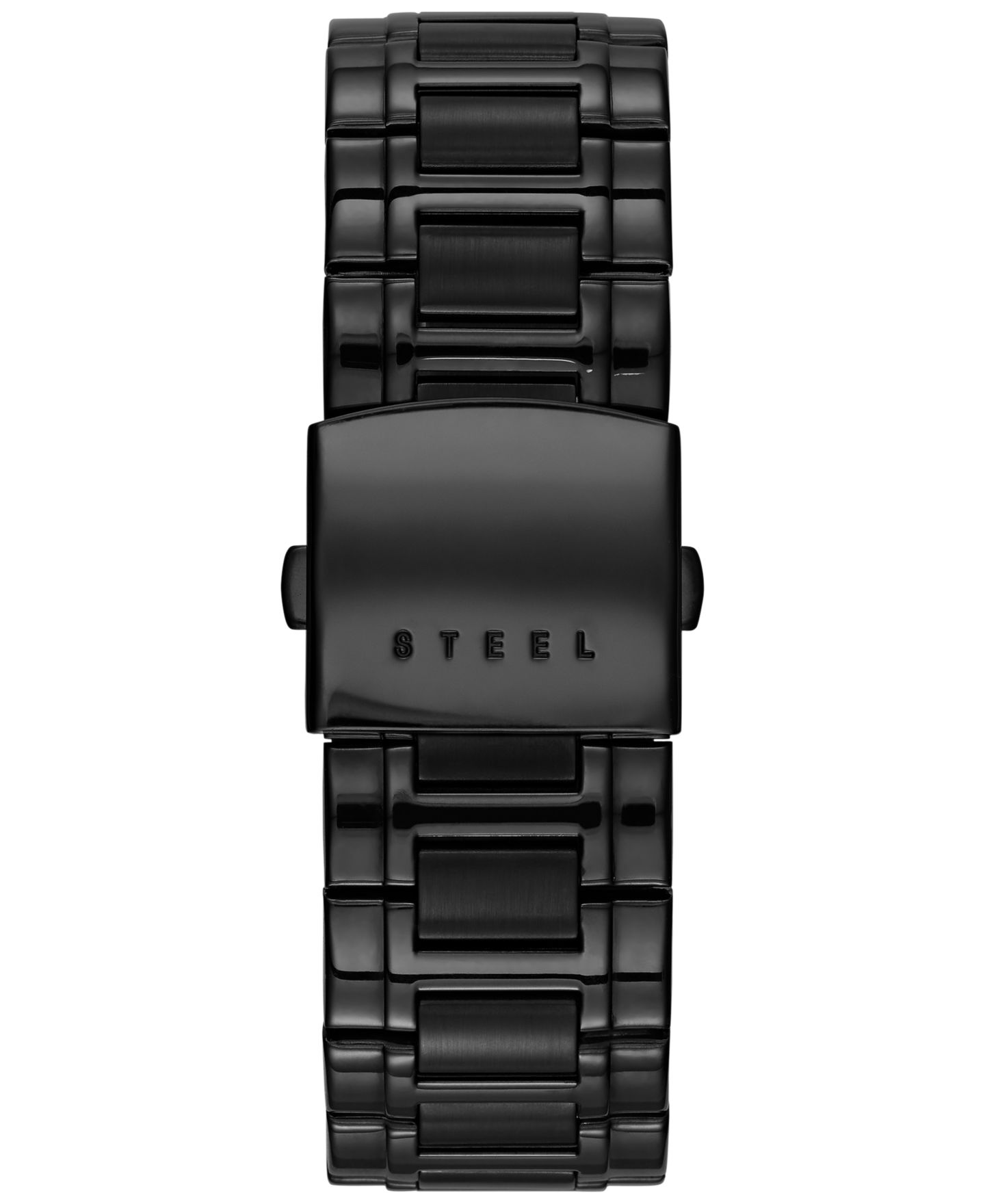 Мужские часы GUESS Watch, Diamond Accent Black Ion Plated Stainless Steel Bracelet 41x37mm U12557G1 — фото 2