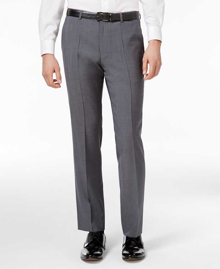 Hugo Boss HUGO Men's Slim-Fit Medium Gray Suit - Macy's