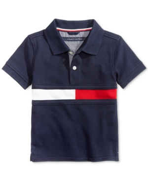 image of Tommy Hilfiger Baby Boys Flag Polo Shirt