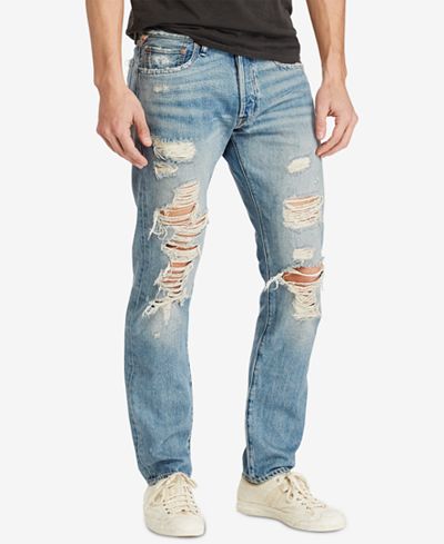 Denim & Supply Ralph Lauren Men's Prospect Slim Ripped Jeans