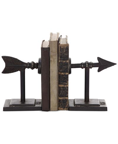 2-Pc. Metal Arrow Bookend Set