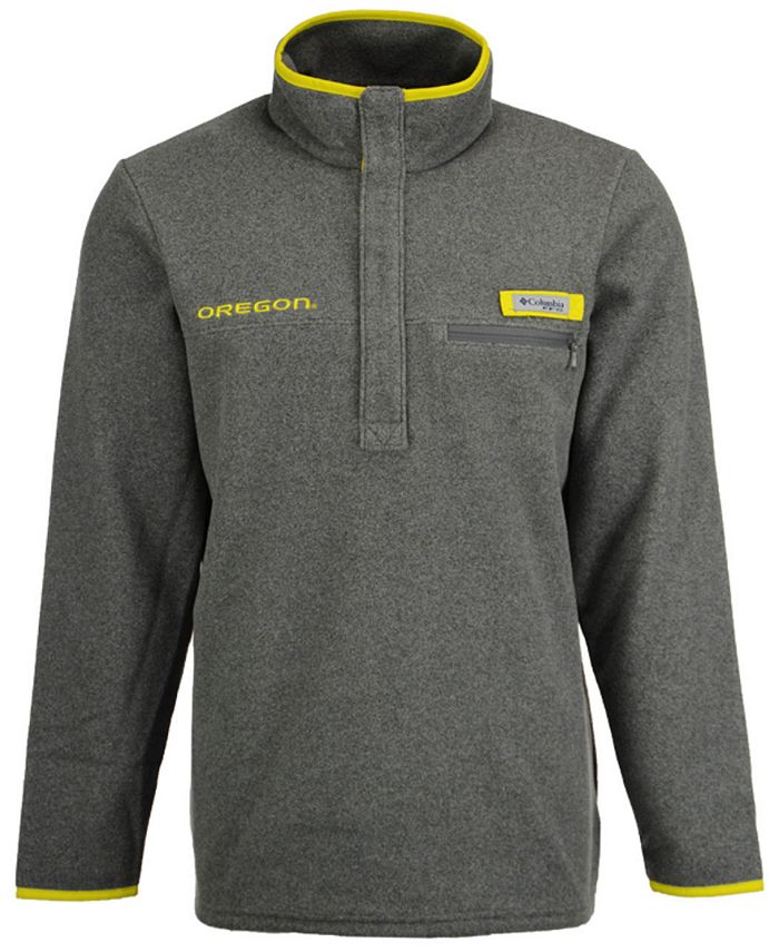 Columbia Men's Oregon Ducks Harborside Fleece Pullover Macy's