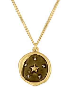 image of Rachel Rachel Roy Gold-Tone Star Pendant Necklace