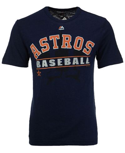 Majestic Men's Houston Astros Bases Loaded Hyperslub T-Shirt