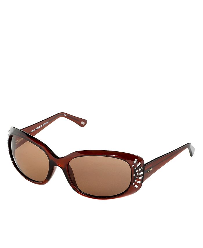 Fossil Sunglasses Tracy Square with Crystals Macy s