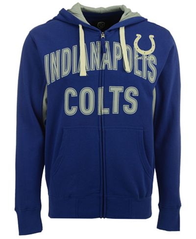 G3 Sports Men's Indianapolis Colts Hands High Playoff Full-Zip Hoodie