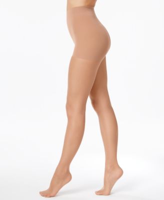 Photo 1 of Hanes Perfect Nudes Run Resistant Tummy-Control Girl-Short Pantyhose