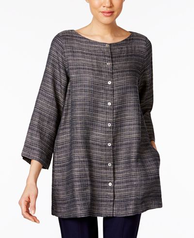 Eileen Fisher Organic Linen Shirt