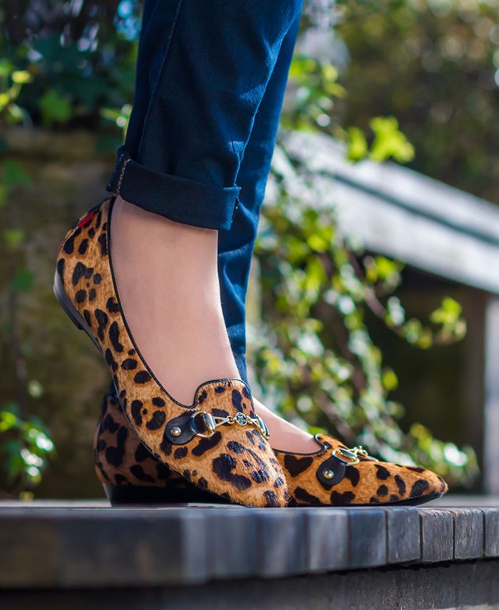 Macys online leopard flats