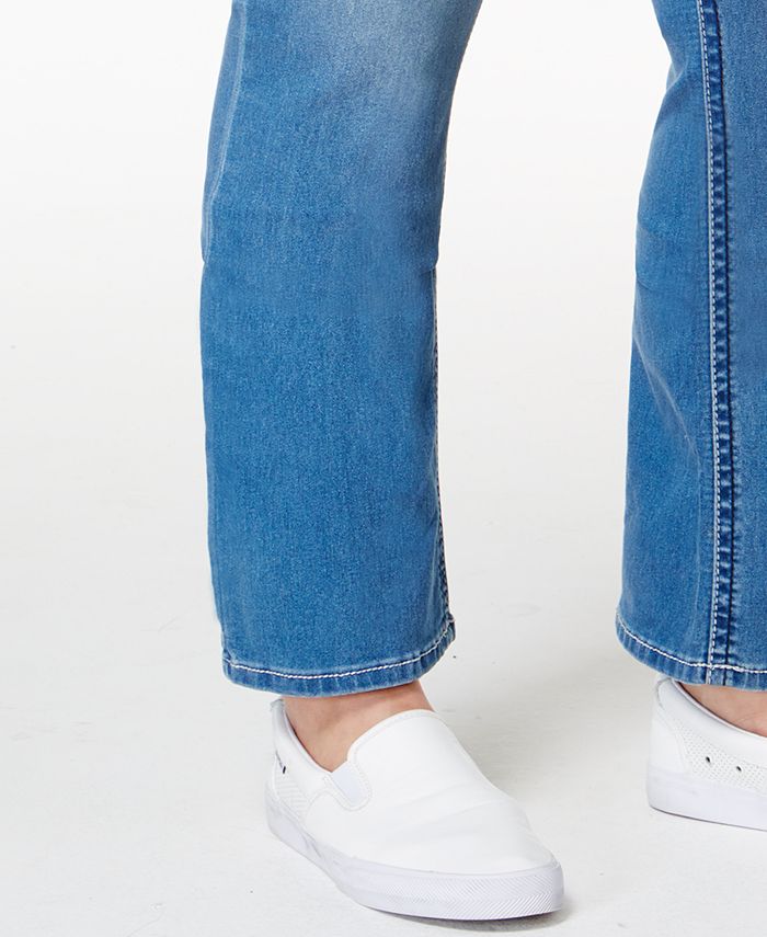 Hydraulic Plus Size Emma Blue Wash Straight Leg Jeans Macy's