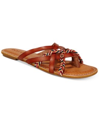 roxy strappy sandals