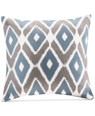Madison Park - Ashlin Diamond-Print 20" Square Decorative Pillow