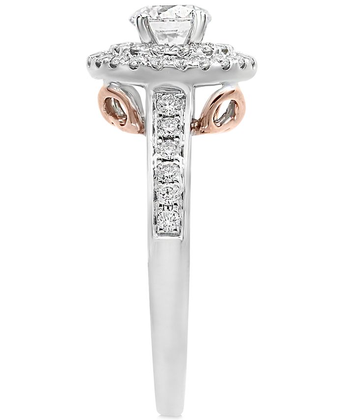 EFFY Collection EFFY® Infinite Love Diamond Halo Engagement Ring (1-1/4 ...