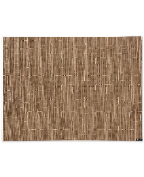 Chilewich Bamboo Woven Vinyl Placemat 14" x 19" Table Linens Dining