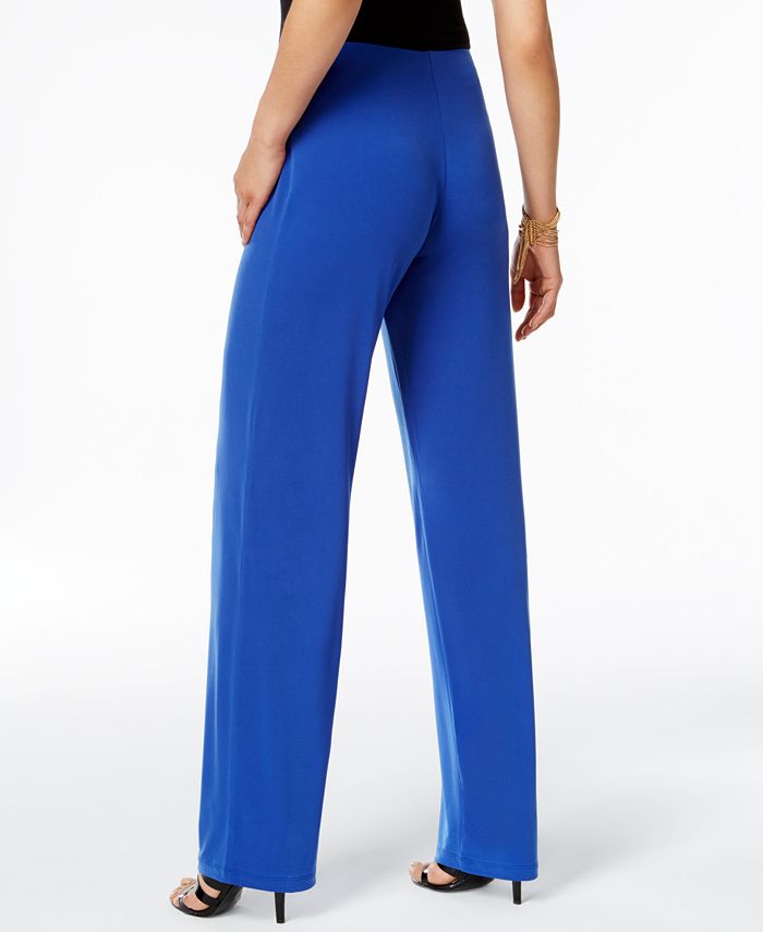 Alfani Petite Knit Wide-Leg Pants, Created for Macy's - Macy's