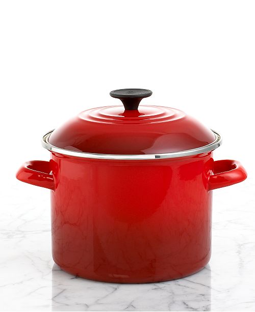 Le Creuset Enameled Steel 6 Qt. Covered Stockpot & Reviews Cookware