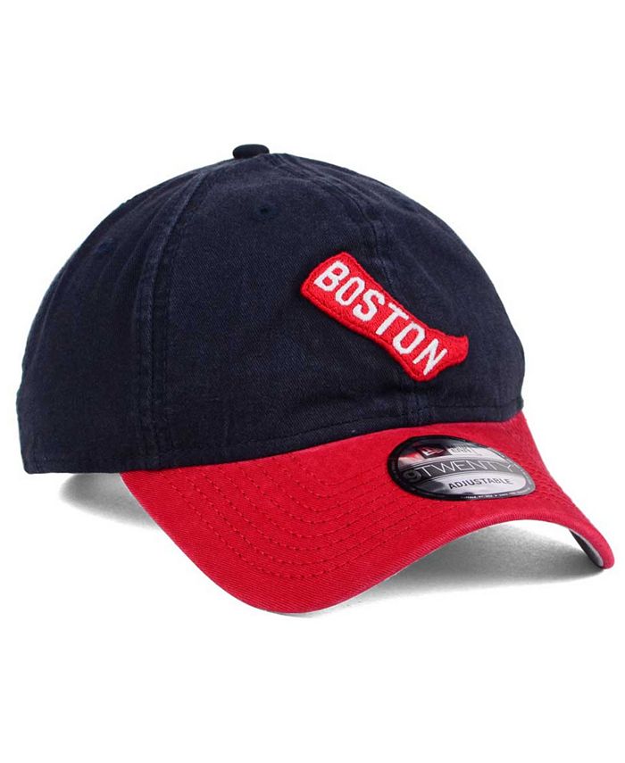 Casquette New Era 9Twenty – Boston Red Sox, Khaki, Homme, 100% Coton