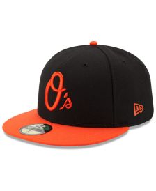 Men's New Era Light Blue/Brown Baltimore Orioles 60th Anniversary Beach Kiss 59FIFTY Fitted Hat