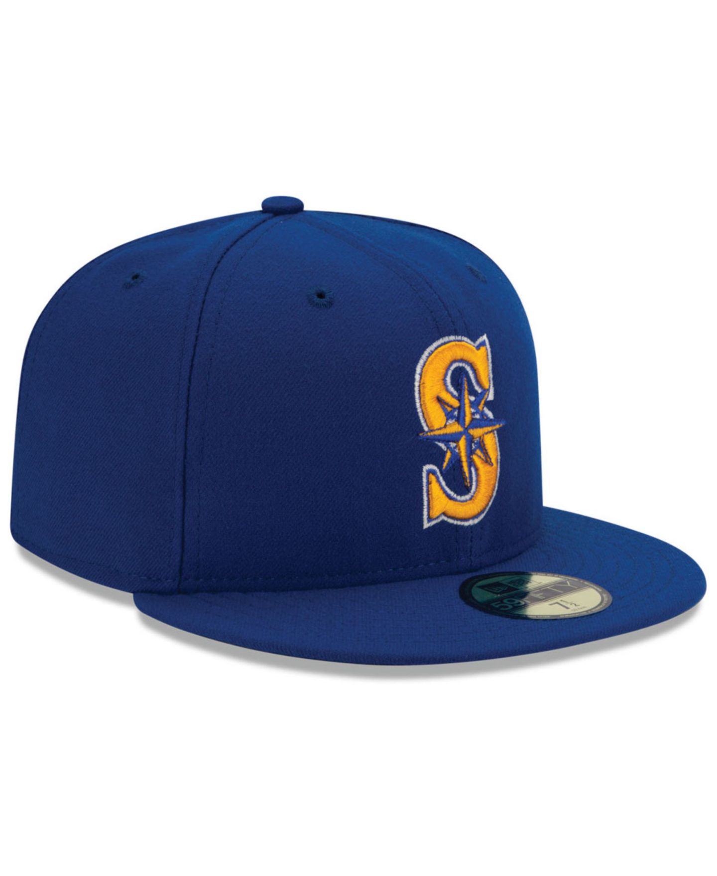 Мужская кепка New Era Seattle Mariners Authentic Collection 59FIFTY Fitted — фото 3