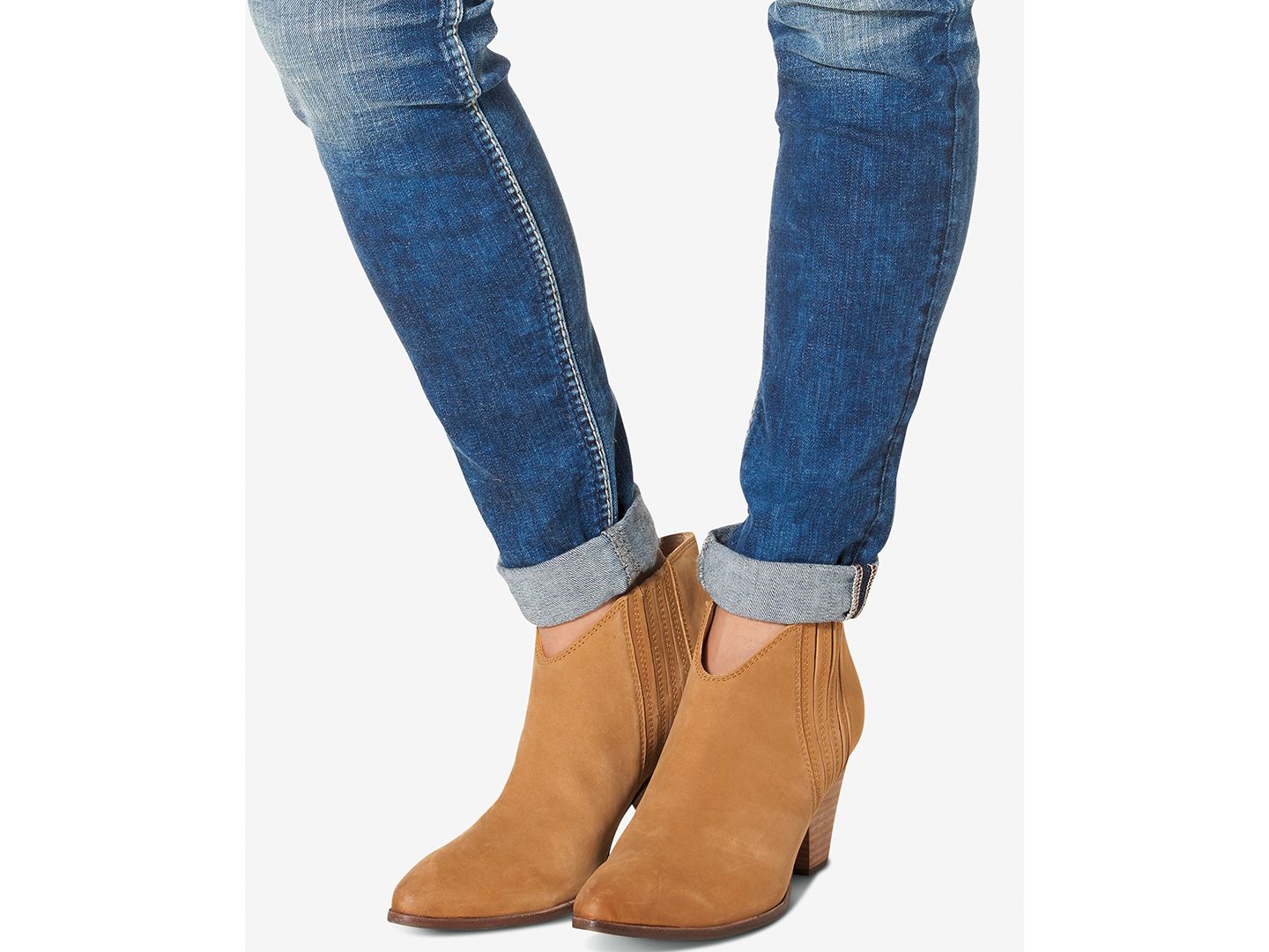 Женские джинсы Silver Jeans Co. Mid Rise Distressed Girlfriend, цвет: Индиго — фото 4