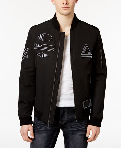 concepts inc international bomber embroidered jacket macy
