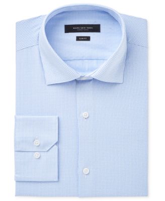 Marc New York - Men's Slim-Fit Gingham Dress Shirt
