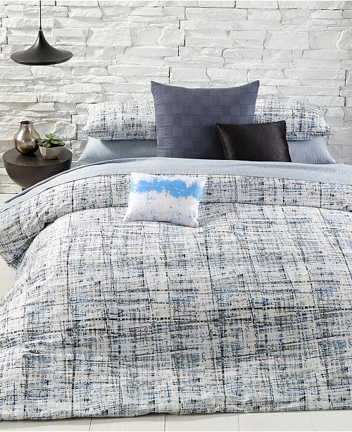 Calvin Klein City Plaid Queen Duvet Cover Set Reviews Duvet