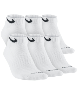 Nike Men's Socks Dri Fit Low Cut 6 Pack