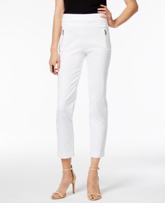 INC International Concepts I.N.C. Cropped Straight-Leg Pants, Created ...