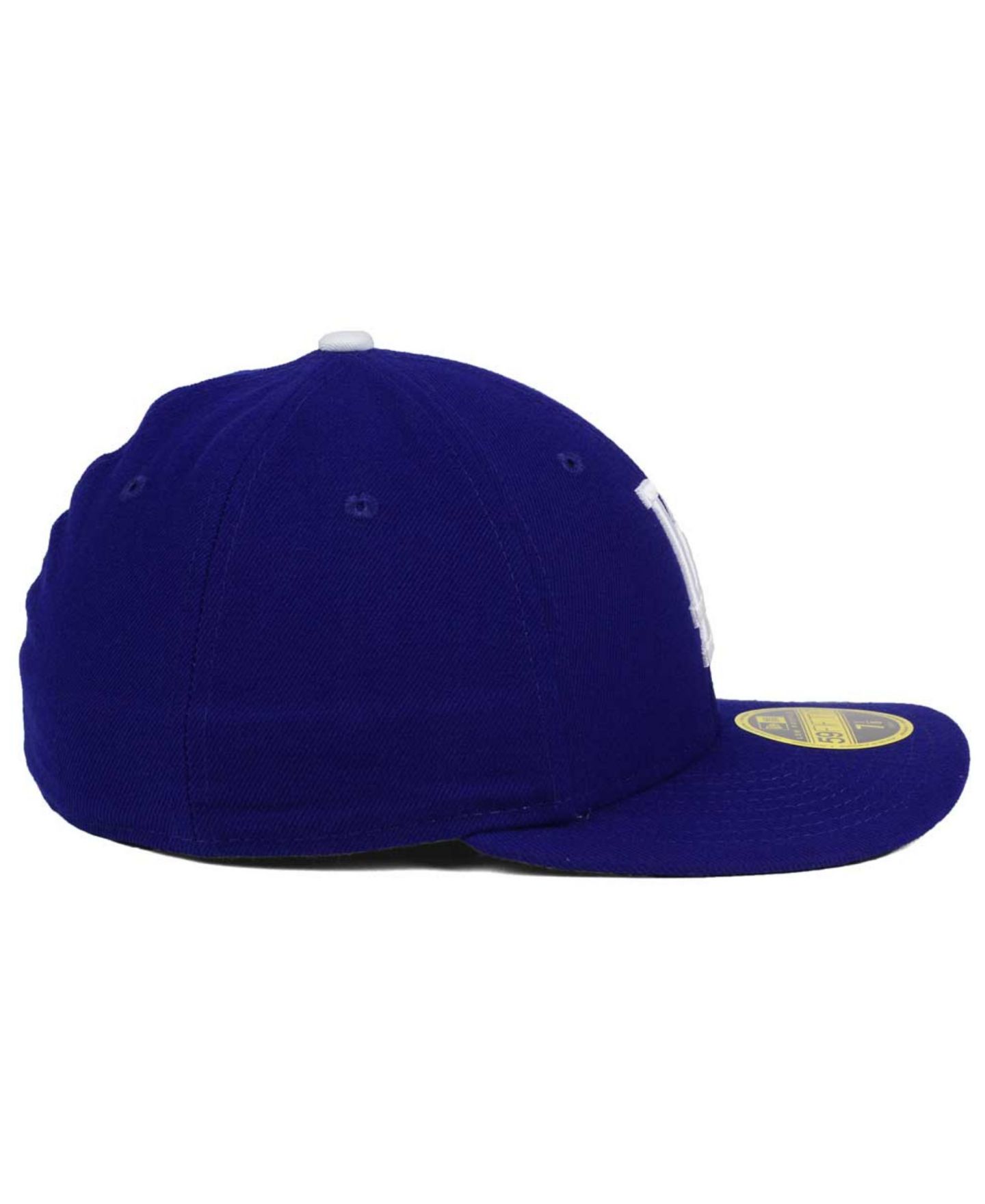 Мужская кепка New Era Los Angeles Dodgers Low Profile AC Performance 59FIFTY Fitted — фото 2