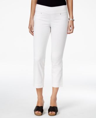 macy's white capri pants