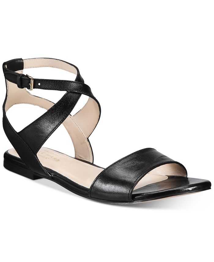 Cole Haan Fenley Strappy Flat Sandals & Reviews - Sandals - Shoes - Macy's