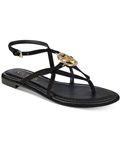 GUESS Women's Romie Flat Sandals