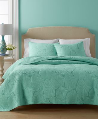 Martha Stewart Collection - Mint Chip King Quilt