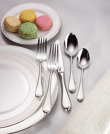 Gorham 18/10 Flatware, Studio 5 Piece Place Setting - Macy's