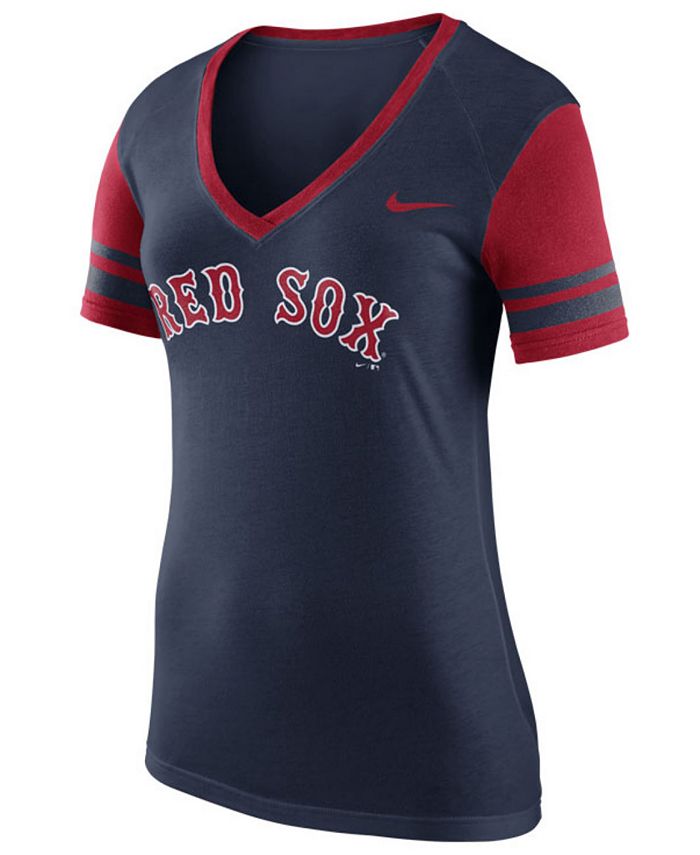 Nike Women's Boston Red Sox Fan Top - Macy's
