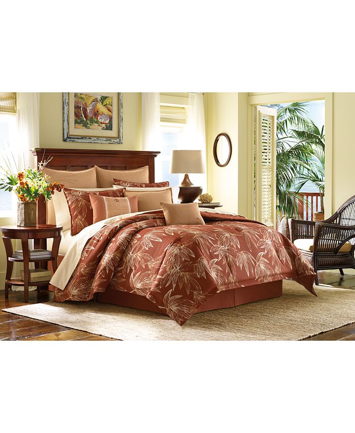 Tommy Bahama Home Caya Coco King 4Pc. Comforter Set Macy's