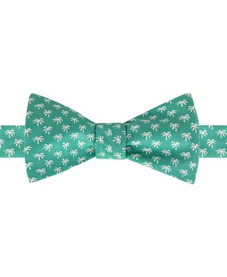 Tommy Hilfiger - Men's Printed Palm Tree To-Be-Tied Bow Tie